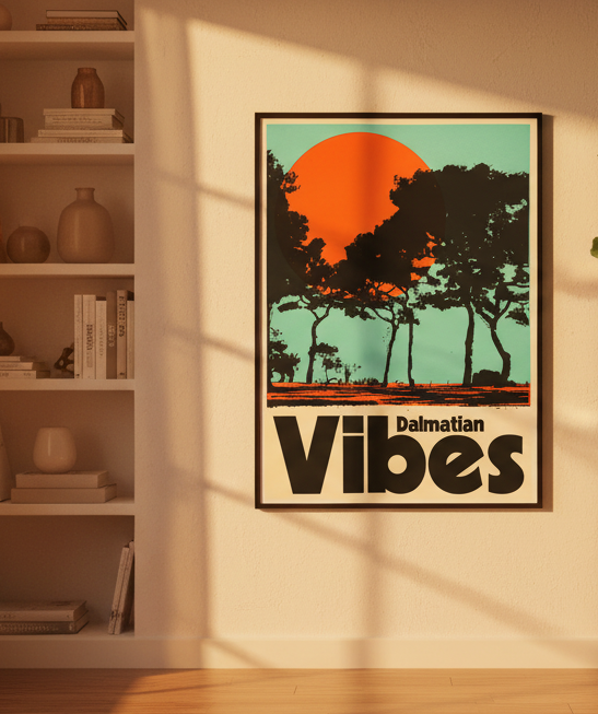 Dalmatian Vibes – Living Room Mockup