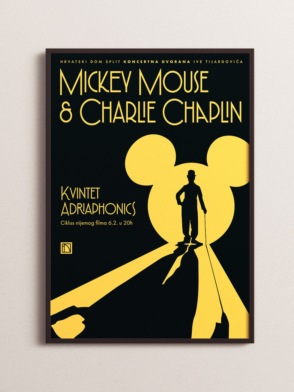 Mickey Mouse & Charlie Chaplin - silent film cycle