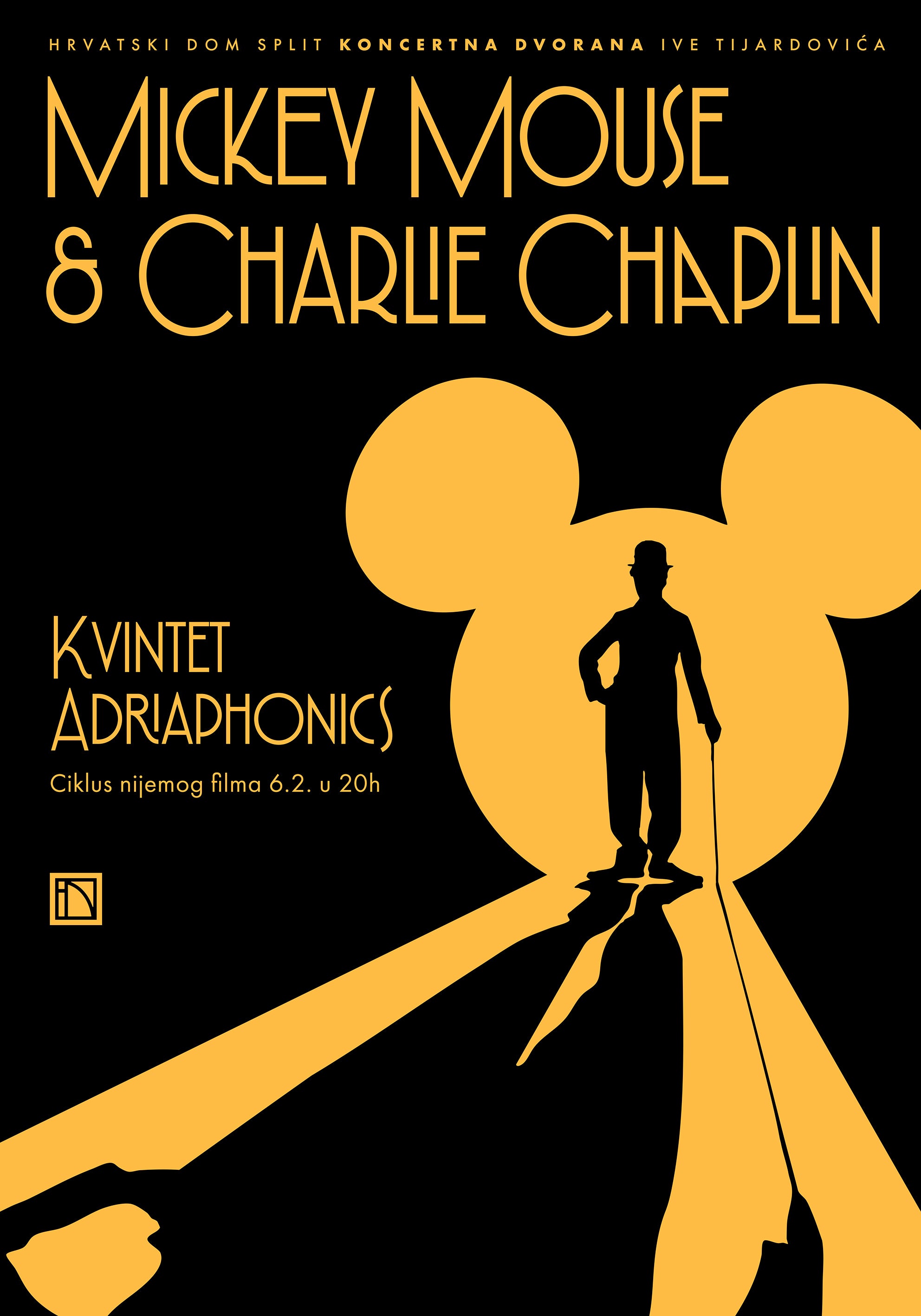 Mickey Mouse & Charlie Chaplin - silent film cycle